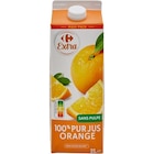 Pur jus d'orange - CARREFOUR EXTRA en promo à 3,49 € chez Carrefour Pur jus d'orange - CARREFOUR EXTRA dans le catalogue Carrefour