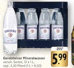 Aktuelle Gerolsteiner Angebote bei EDEKA in Ludwigshafen (Rhein) Aktuelles Mineralwasser Angebot bei EDEKA in Ludwigshafen (Rhein) ab 5,99 €