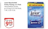 Aktuelles Waschmittel Pulver, Flüssig oder Pods Angebot bei GLOBUS in Salzgitter ab 9,99 €