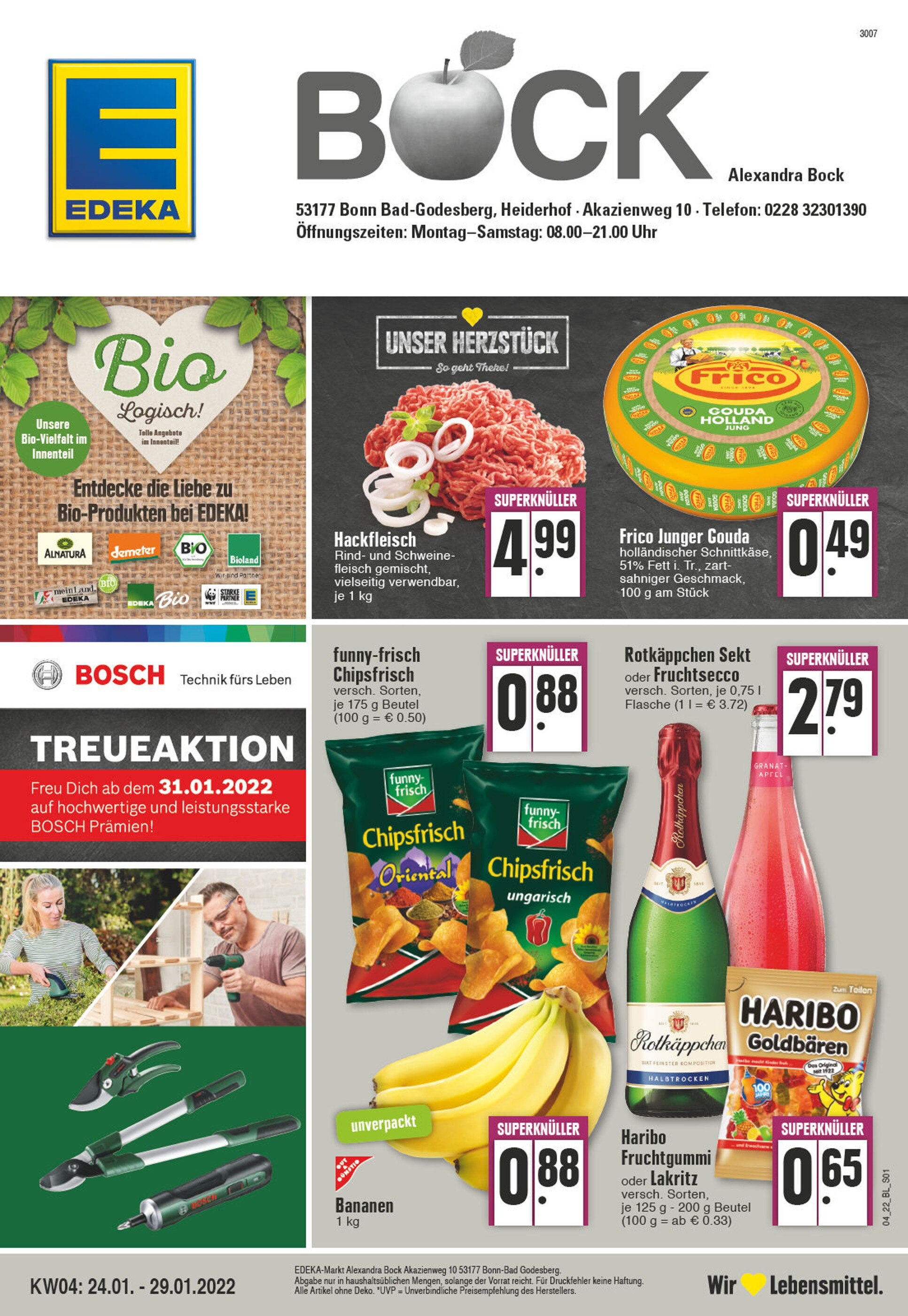 EDEKA Prospekt für Wachtberg mit 24 Seiten EDEKA Prospekt für Wachtberg: "Aktuelle Angebote", 24 Seiten, 24.01.2022 - 29.01.2022