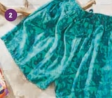 SHORT DE PLAGE FEMME - Super U SHORT DE PLAGE FEMME à 9,90 € dans le catalogue Super U