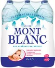 Eau minérale naturelle - MONT BLANC - Intermarché Super Eau minérale naturelle - MONT BLANC à 5,40 € dans le catalogue Intermarché Super