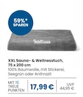 XXL Sauna- & Wellnesstuch, Seegrün im aktuellen EDEKA Prospekt