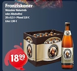 Weissbier Naturtrüb oder Alkoholfrei bei Getränke Hoffmann im Ochtrup Prospekt für 18,99 €