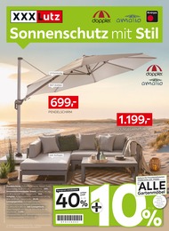 XXXLutz Möbelhäuser Prospekt für Weilmünster: "Sonnenschutz mit Stil", 6 Seiten, 13.05.2024 - 26.05.2024