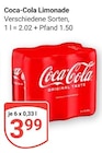 Aktuelle Coca Cola Angebote bei GLOBUS in Pulheim Aktuelles Limonade Angebot bei GLOBUS in Pulheim ab 3,99 €