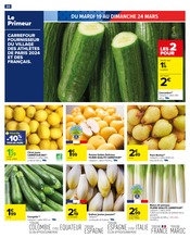 Fruits Et Légumes Angebote im Prospekt "Carrefour" von Carrefour auf Seite 22