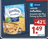 Auflaufkäse von Landliebe im aktuellen ALDI SÜD Prospekt für 1,49 €