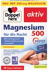 Magnesium 500 für die Nacht von Doppelherz für 3,49 € bei Rossmann im Angebot Magnesium 500 für die Nacht von Doppelherz im aktuellen Rossmann Prospekt