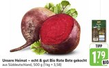 Bio Rote Bete gekocht Angebote von Unsere Heimat – echt & gut bei EDEKA Pirmasens für 1,79 €