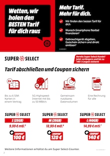 Aktueller MediaMarkt Saturn Prospekt "Mehr Spaß, weniger Stress – unsere Services machen’s möglich." Aktueller MediaMarkt Saturn Prospekt