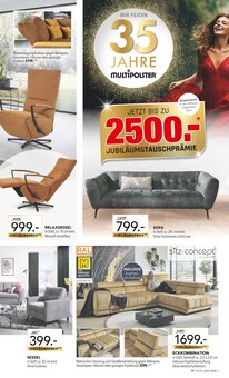 Relaxsessel im aktuellen Multipolster Prospekt (Jena) Relaxsessel im Multipolster Prospekt "JETZT MIT UNSEREN SENSATIONELLEN ANGEBOTEN!" mit 26 Seiten (Jena)