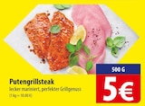 Putengrillsteak bei famila Nordost im Neustadt Prospekt für 5,00 €