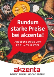 Akzenta Prospekt "Top Angebote" für Mettmann, 6 Seiten, 28.11.2022 - 03.12.2022 Akzenta Prospekt "Top Angebote" für Mettmann, 6 Seiten, 28.11.2022 - 03.12.2022