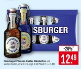 Pilsener Angebote von Flensburger bei Marktkauf Fellbach für 12,49 €