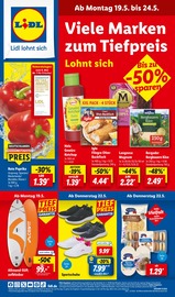Aktueller Lidl Discounter Prospekt in Hof Mondschirm und Umgebung, "LIDL LOHNT SICH" mit 66 Seiten, 19.05.2025 - 24.05.2025