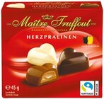 Belgische Mini-Herzpralinen Angebote von Maître Truffout bei Netto mit dem Scottie Pinneberg für 0,99 €