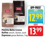 Bella Crema La Crema Angebote von Melitta bei EDEKA Tübingen für 12,99 €