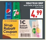 Sodastream Sirup Angebote von Sodastream bei Marktkauf Hemer für 4,99 €