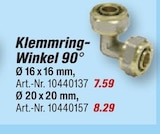 Klemmring-Winkel 90° im toom Baumarkt Prospekt Klemmring-Winkel 90° von im aktuellen toom Baumarkt Prospekt für 7,59 €