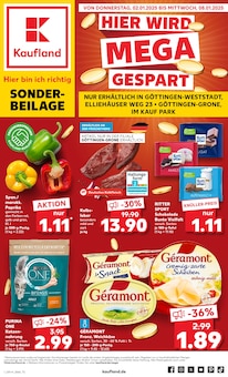 Aktueller Kaufland Northeim Prospekt "Sonderbeilage" mit 8 Seiten