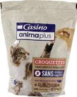 Croquette pour chat adulte stérilisé et non stérilisé sans céréale ajoutée Saumon - CASINO animaplus dans le catalogue Casino Supermarchés