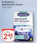 Aktivkohle WC-Schaum Angebote von Dr. Beckmann bei GLOBUS Kerpen für 2,49 €