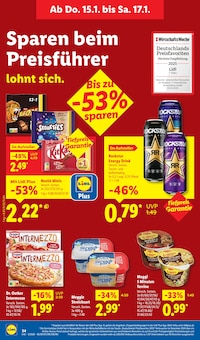 Energydrink im Lidl Prospekt "LIDL LOHNT SICH" mit 66 Seiten (Ludwigsburg)