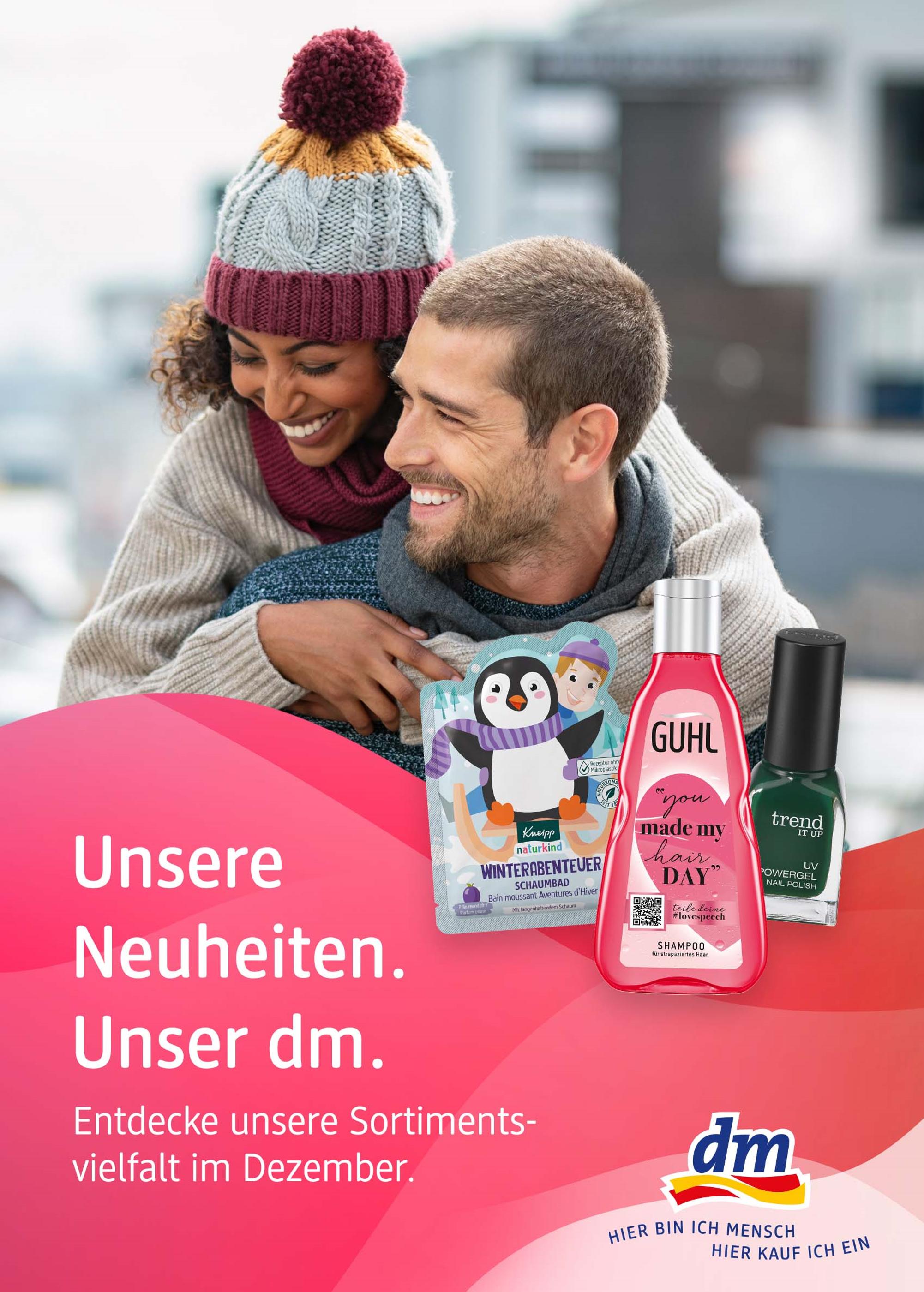 dm-drogerie markt Prospekt für Hannover mit 1 Seite dm-drogerie markt Prospekt für Hannover: "Aktuelle Angebote", 1 Seite, 01.12.2021 - 15.12.2021