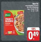 Spaghetti Bolognese Fix bei nah und gut im Prospekt "" für 0,49 €