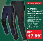 Arbeitsbundhose Angebote von PARKSIDE PERFORMANCE bei Kaufland Dreieich für 17,99 €