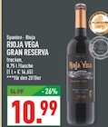 Gran Reserva im Angebot bei Marktkauf in Schwerte Gran Reserva Angebote von Rioja Vega bei Marktkauf Schwerte für 10,99 €