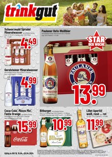 Cola im Trinkgut Prospekt "Aktuelle Angebote" mit 8 Seiten (Weinheim)