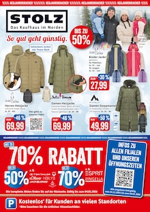 Kaufhaus Stolz Esgrus Prospekt "STOLZ. Das Kaufhaus im Norden." mit 18 Seiten