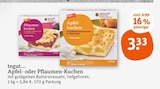 Apfel- oder Pflaumen-Kuchen im Angebot bei tegut in Frankenthal Apfel- oder Pflaumen-Kuchen Angebote von tegut... bei tegut Frankenthal für 3,33 €