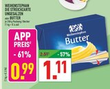 Aktuelles Die streichzarte ungesalzen oder Butter Angebot bei Marktkauf in Bielefeld ab 0,99 €