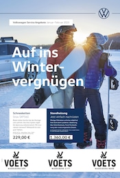 Volkswagen Prospekt für Burg: "Auf ins Wintervergnügen", 1 Seite, 01.01.2025 - 28.02.2025