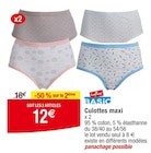Culottes maxi - Influx en promo chez Cora Sarcelles à 12,00 €