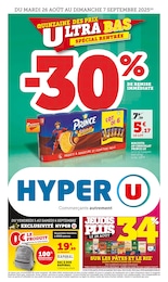 Prospectus Hyper U, "QUINZAINE DES PRIX ULTRA BAS : SPÉCIAL RENTRÉE" à Arès et alentours, 52 pages, 26/08/2025 - 07/09/2025 Catalogue Hyper U "QUINZAINE DES PRIX ULTRA BAS : SPÉCIAL RENTRÉE" à Arès et alentours, 52 pages, 26/08/2025 - 07/09/2025
