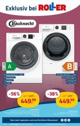 Waschmaschine Angebot im aktuellen ROLLER Prospekt auf Seite 14