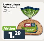Vitaminbrot Angebote von Lieken Urkorn bei combi Bremen für 1,29 €