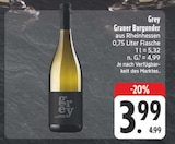 EDEKA - Grauer Burgunder Angebot im Prospekt Grauer Burgunder bei EDEKA im Prospekt "" für 3,99 €
