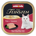 Animonda Cat Vom Feinsten Mildes Menue Pute & Tomate 100 g Angebote von Animonda bei Zookauf Monheim für 0,79 €