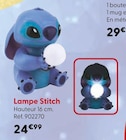 Lampe Stitch - Stitch en promo chez La Grande Récré Lampe Stitch - Stitch dans le catalogue La Grande Récré