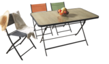 Promo La table pliante 6 places à 79,99 € dans le catalogue Bazarland à Servières