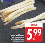 Aktuelles Spargel weiß/violett Angebot bei E center in Dresden ab 5,99 €