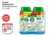 Aktuelles Freshmatic Duo Angebot bei GLOBUS in Mannheim ab 6,99 €