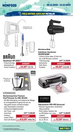 Handmixer im METRO Prospekt in Kassel Aktueller METRO Prospekt mit Handmixer, "Wochenangebote SCO + Gewinnspiel + Markets", Seite 20