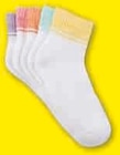 Lot de 4, 5, 6 ou 7 paires d'invisibles ou de socquettesou ou de mi-chaussettes adulte ou enfant - U COLLECTION dans le catalogue Hyper U