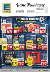 Pizza im EDEKA Prospekt in Coesfeld Aktueller EDEKA Prospekt mit Pizza, "Aktuelle Angebote", Seite 1